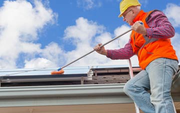 Ashey soft wash roof cleaning